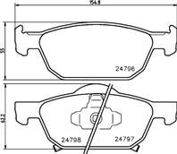 Колодки тормозные Honda Accord IX 2.0/2 2 I-DTEC