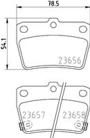 Brake Pad Set Mintex