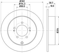 Brake Disc Mintex