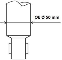 Амортизатор газовый 5550001 от фирмы KYB