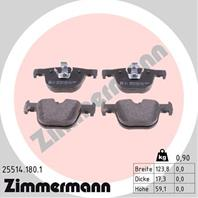 Колодки тормозные дисковые bmw 3 (f30  f31  f32  f34)