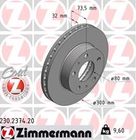 ДИСК ТОРМ FIAT DUCATO/CIT JUMPER/PGT BOXER 2.2-3.0HDI 06- ПЕР ВЕНТ 300X32X29.9 (2000KG)