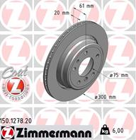 Диск тормозной BMW Coat Z