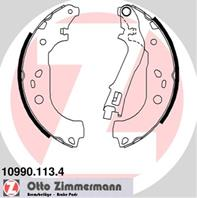 Колодки тормозные барабанные 109901134 от компании ZIMMERMANN
