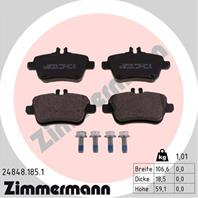 Тормозные дисковые колодки 248481851 от компании ZIMMERMANN