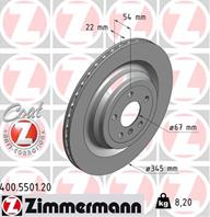 Диск тормозной GL-KLASSE (X166) GL 350 BlueTec 4-matic (166.823  166.824) 07.2012 -