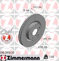 Диск торм toy auris/camry/prius/rav4/lex es 06- пе