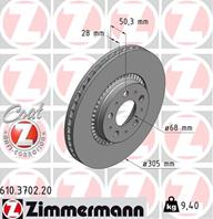 Диск торм vol s60-80 2.0-3.0/2.5tdi (16 rad) 98-