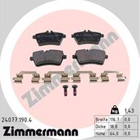 Тормозные колодки SBB MB incl. accessories