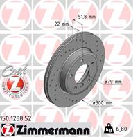 ДИСК ТОРМ BMW E46 328I_330I ПЕР 2.2-3.0_2.0TD 98&gt