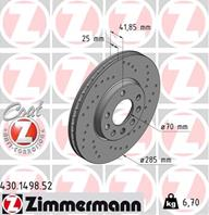 ДИСК ТОРМ OPEL_SAAB SIGNUM_VECTRA C_9-3 ПЕРЕД. ВЕНТ. 02-11