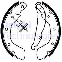 Барабанные тормозные колодки LS1621 от производителя DELPHI