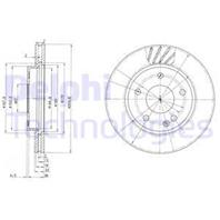 BG3395_диск тормозной передний! MB W168 1.4-1.7CDi 97&gt