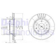 Bg3702_диск тормозной передний! land rover freelander 1.8-2.0td 00&gt