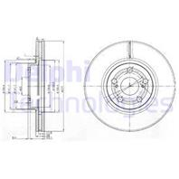 BG3913_диск тормозной передний! Toyota Avensis 1.8/2.0 03&gt