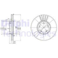 Bg3676_диск тормозной передний! ford transit 00&gt