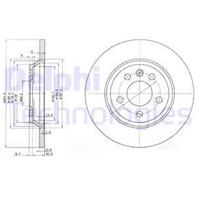 Bg3518_диск тормозной задний! ford galaxy  vw t4 1.8-2.5tdi 96&gt