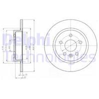 [bg4199] delphi комплект 2 шт. диск тормозной задний
