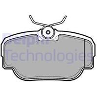 DELPHI LP914 Колодки тормозные LAND ROVER DISCOVERY 98-04/RANGE ROVER 88-02 задние