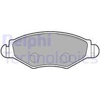 DELPHI LP1699 Колодки тормозные PEUGEOT 206/206SW 01&gt(-ABS) передние