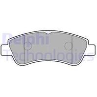 DELPHI LP1727 Колодки тормозные CITROEN C4 03-/PEUGEOT 307/PARTNER 1.4/1.6 -ESP передние