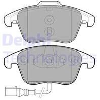 [LP2110] DELPHI Колодки тормозные передние комплект на ось
