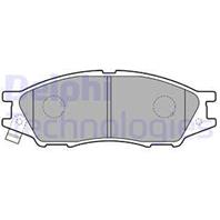 DELPHI LP2184 Колодки тормозные NISSAN ALMERA CLASSIC 06- передние