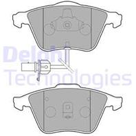 DELPHI LP1825 Колодки тормозные AUDI A6/ALLROAD 97-05 передние