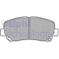 Колодки тормозные дисковые LP2481 от фирмы DELPHI