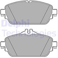 Тормозные колодки компл. передн. mercedes c (w205) 1.6-2.1d 12.13-