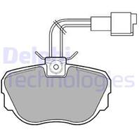 Колодки тормозные дисковые передние LP647 от производителя DELPHI