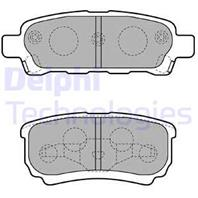 DELPHI LP1852 Колодки тормозные MITSUBISHI LANCER IX 03&gtOUTLANDER 03&gt08 задние