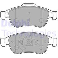 DELPHI LP2152 Колодки тормозные RENAULT DUSTER 10-/FLUENCE 10-/MEGANE III 08- передние