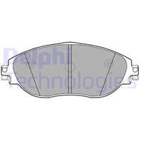 [LP2250] DELPHI Колодки тормозные передние комплект на ось