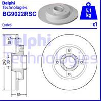 Brake disk with bearing