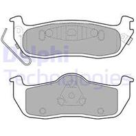 [LP2109] DELPHI Колодки тормозные передние комплект на ось