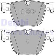 [lp2141] delphi колодки тормозные задние комплект на ось