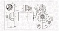 MQS1293MM_стартер! 12V 2.0KW 10 11T Audi A3  VW Golf/Passat/T5 1.4TDi-1.9TDi 02>