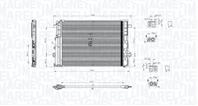 Радиатор кондицион Mercedes A/B/CLA/GLA 11-