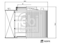 Фильтр возд audi a4 (8w) 15-  a5 (f5) 16