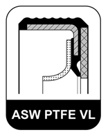 Сальник 100х124х12 PTFE/ACM (1340321) Elring