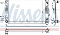 KAI123 Радиатор  охлаждения двигателя Audi A4/A6 1.6/1.8i/VW Passat 1.9TDI 96-&gt АКПП