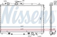 Радиатор системы охлаждения MAZDA: 626 III (GD) 1.8/2.0/2.0 12V/2.2 12V 87-92 , 626 III HATCHBACK (G