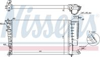 Радиатор системы охлаждения CITROEN: ZX (N2) 2.0 91-97 PEUGEOT: 306 (7B, N3, N5) 2.0 93-01 , 306 B