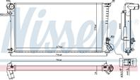 Радиатор nissens
