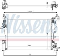 Радиатор NISSENS
