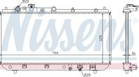 Ns62403_радиатор системы охлаждения! mazda 323 f/