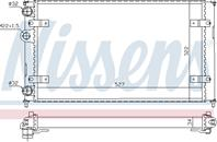 NS639951_радиатор системы охлаждения! без AC Seat Cordoba  VW Polo 1.4i-1.9SDi