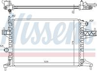 NISSENS 63008 Радиатор CORSA C 1.4/1.8 МКПП 00- (OL2306)