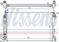 Радиатор  охлаждения двигателя opel vectra c 2.2 0